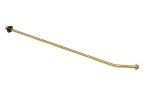 Spray tube 40 cm curved, brass G1/4“e