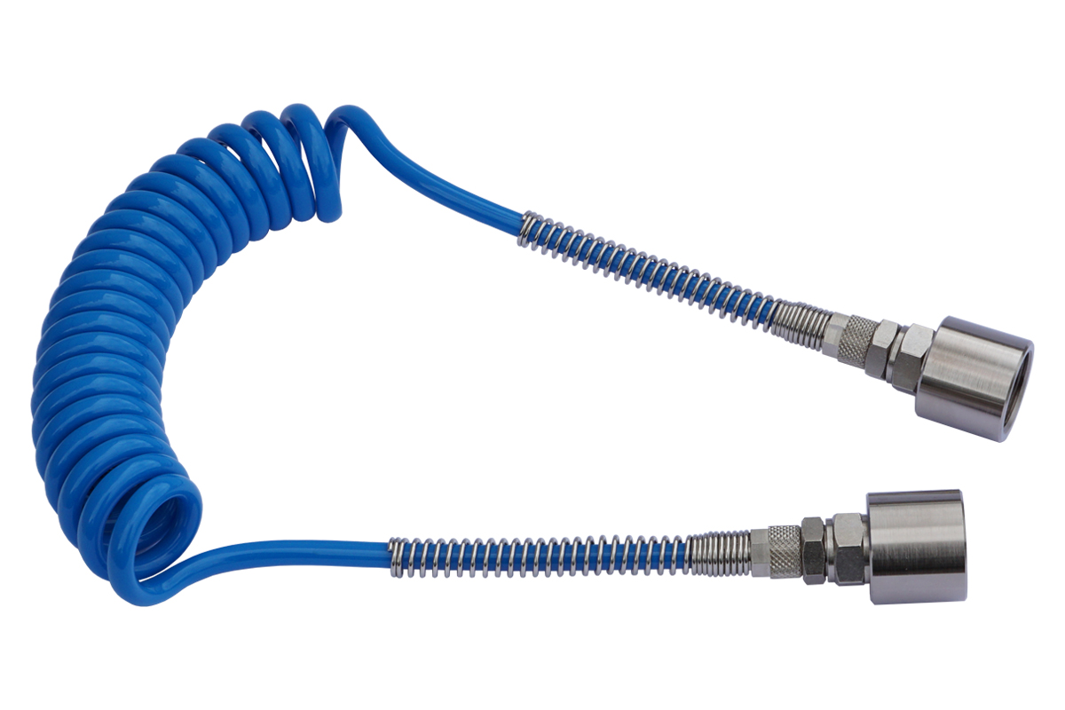 Spiral hose blue 2 m, G1/2