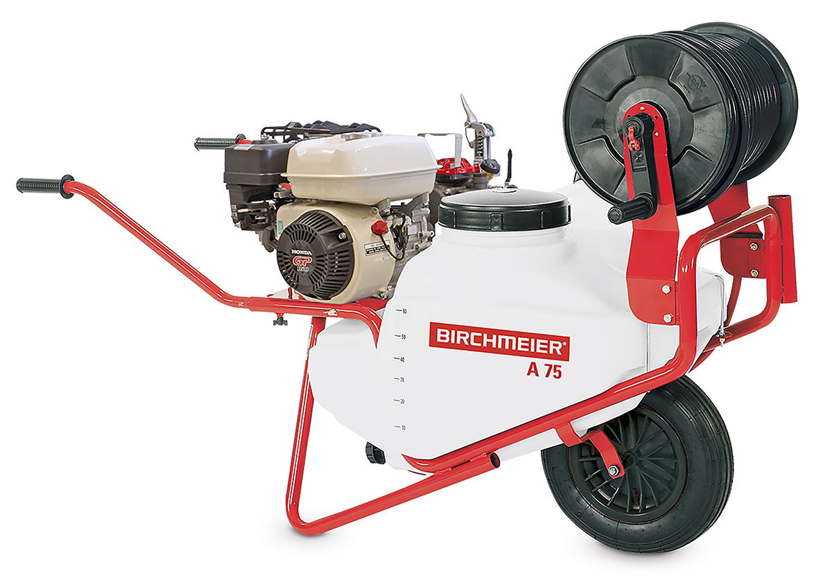 Karrenspritze A 75 AM1 von Birchmeier mit Honda 4 Takt-Motor Karrenspritze A 75 AM1 von Birchmeier mit Honda 4 Takt-Motor