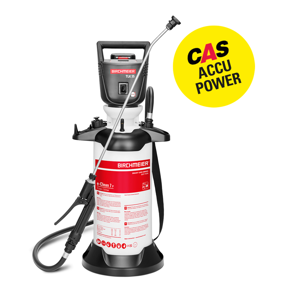 e-Clean 7 P (CAS mit Akkupack, mit Ladegerät)