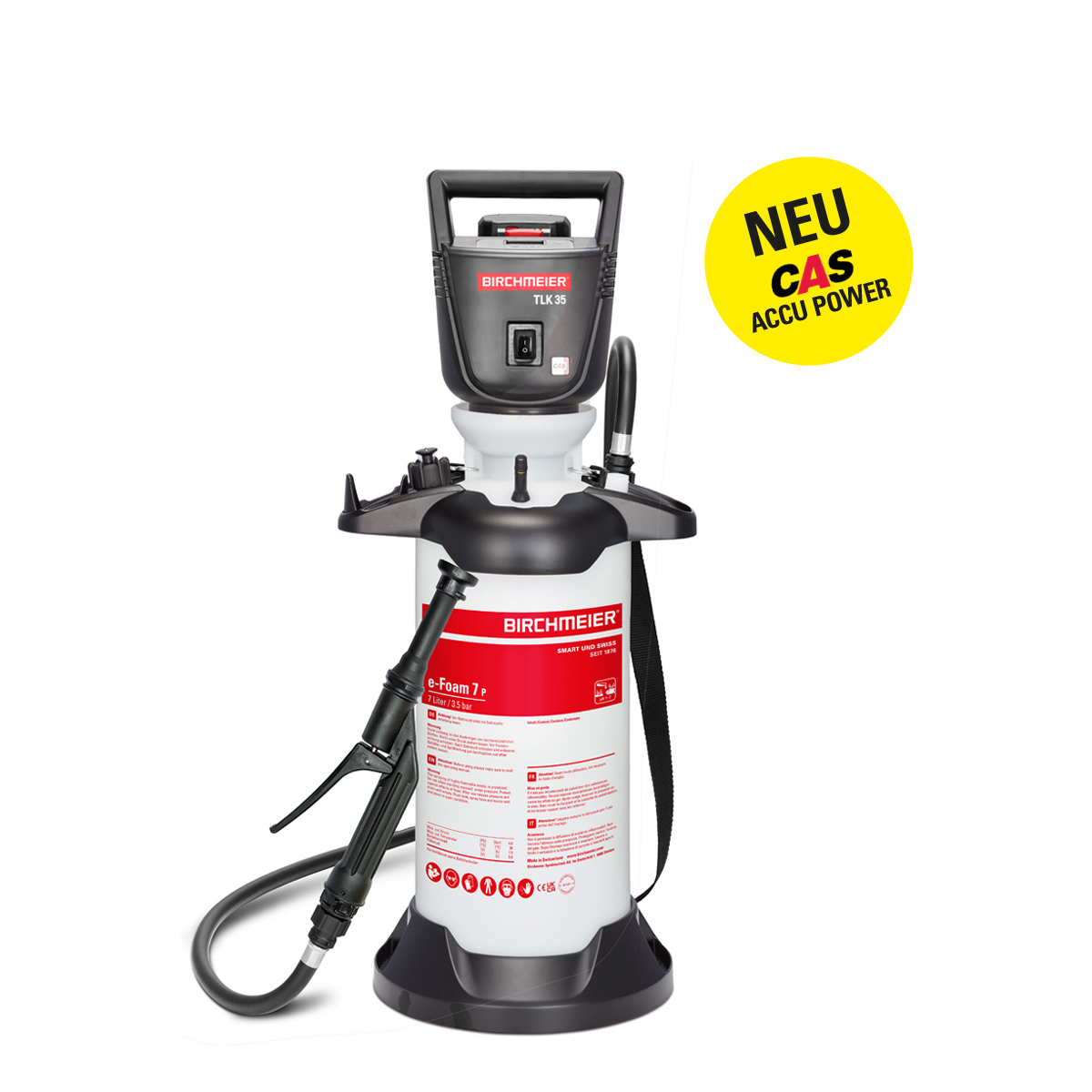 e-Foam 7 P (CAS with battery pack, with charger)