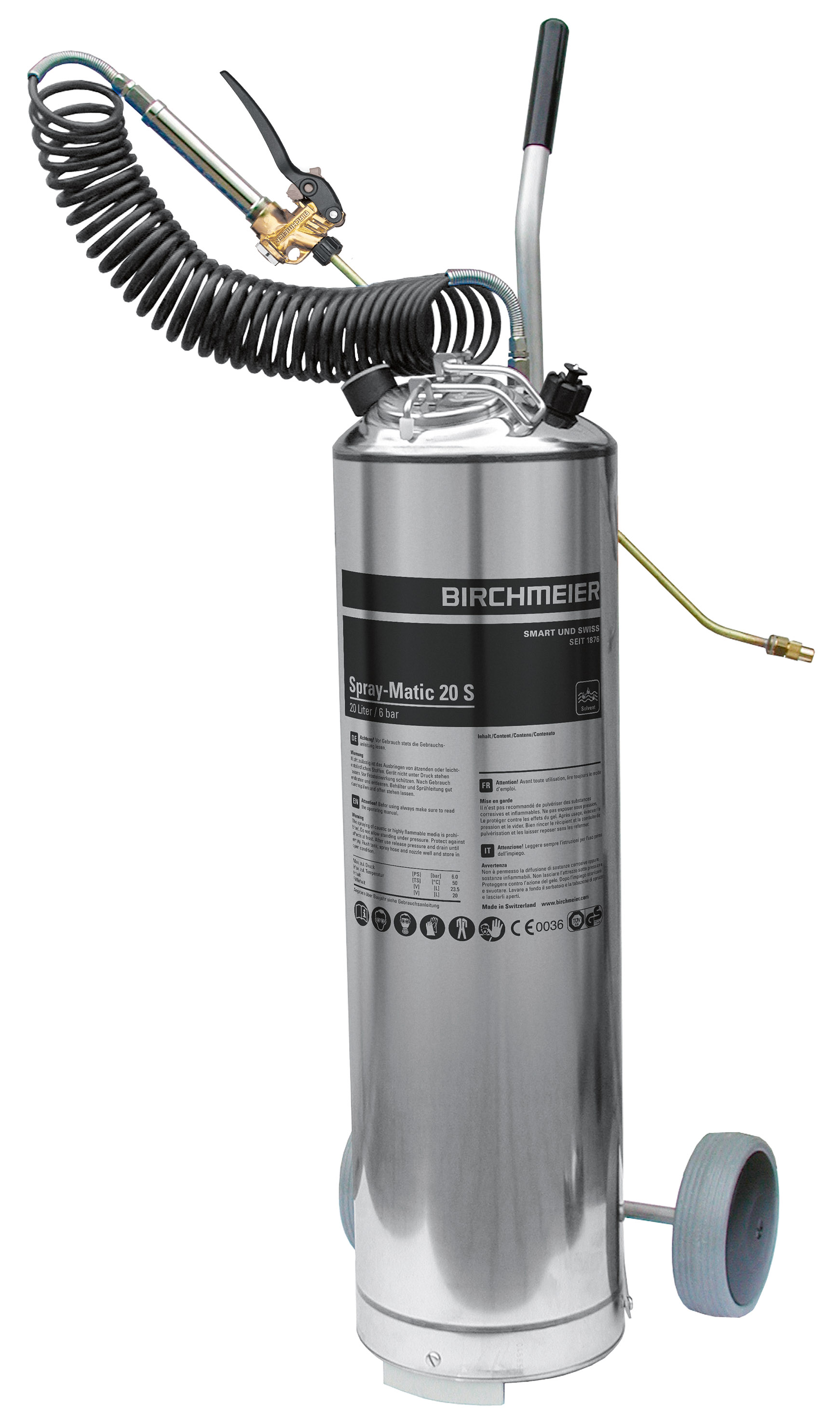 Spray-Matic 20 S con riduttore di pressione