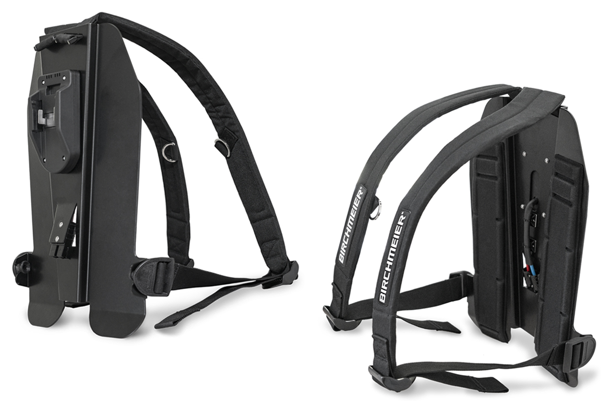 Battery backpack carrying unit<br>for AS 1200 (without CAS)